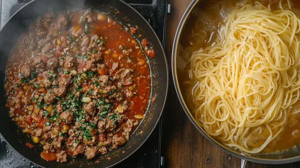 Cooking Italian Sausage and Pasta Step by Step