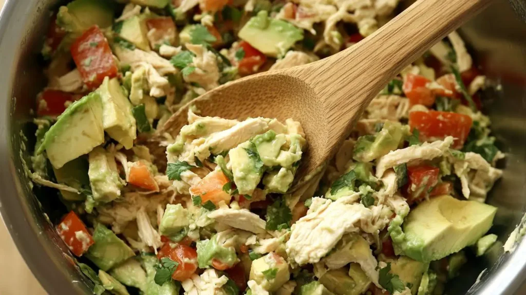 Avocado Chicken Salad Healthy & Creamy – A Keto & Whole30 Delight