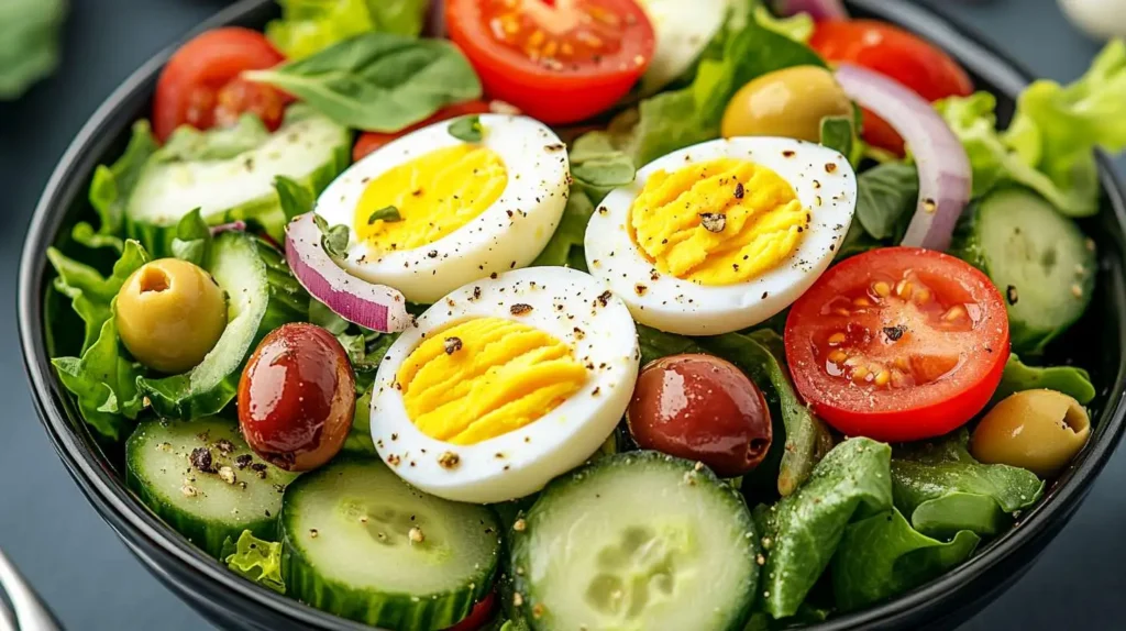 Tomato Egg Salad - A Fresh & Protein-Packed Meal