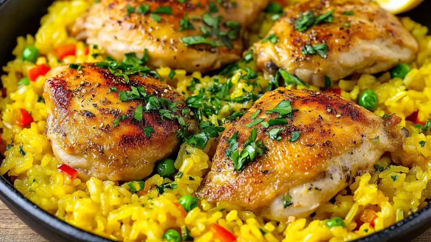 Chicken and Yellow Rice Recipe